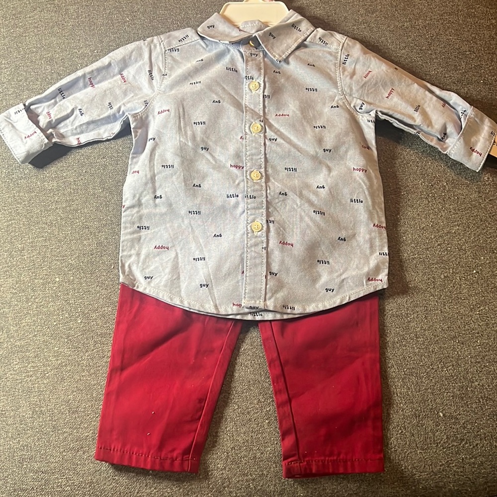 Carters 9 months 2 piece set